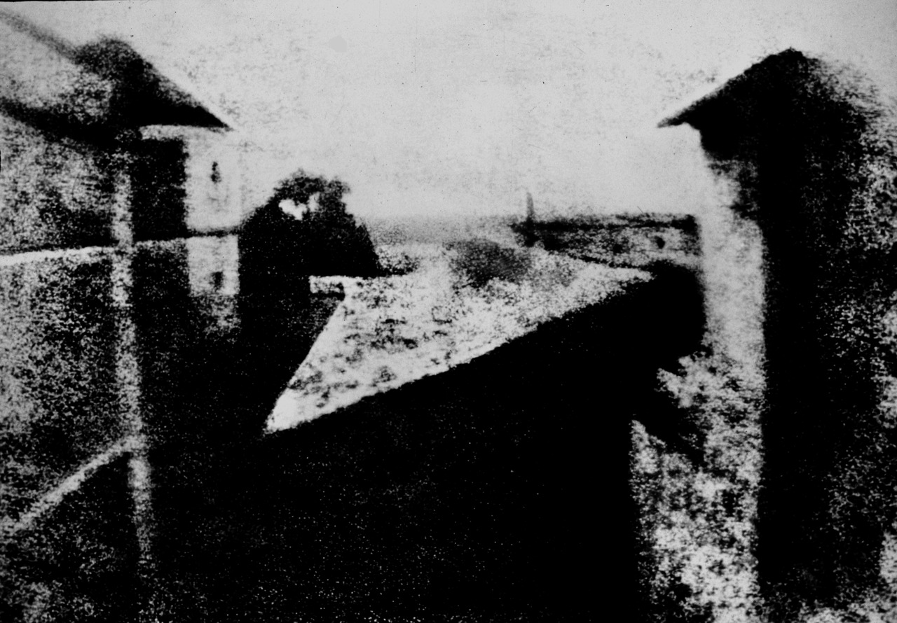 View from the Window at Le Gras Joseph Nicéphore Niépce