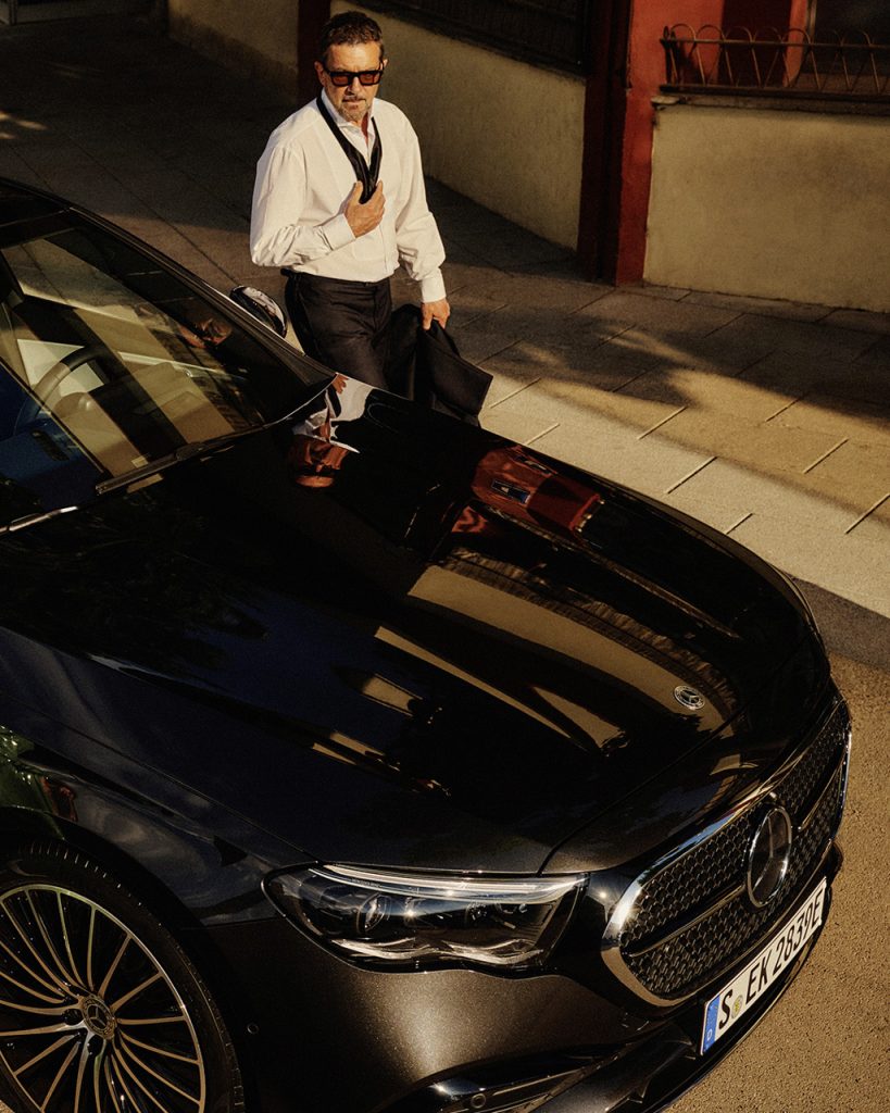 Antonio Banderas Mercedes Benz E Class 