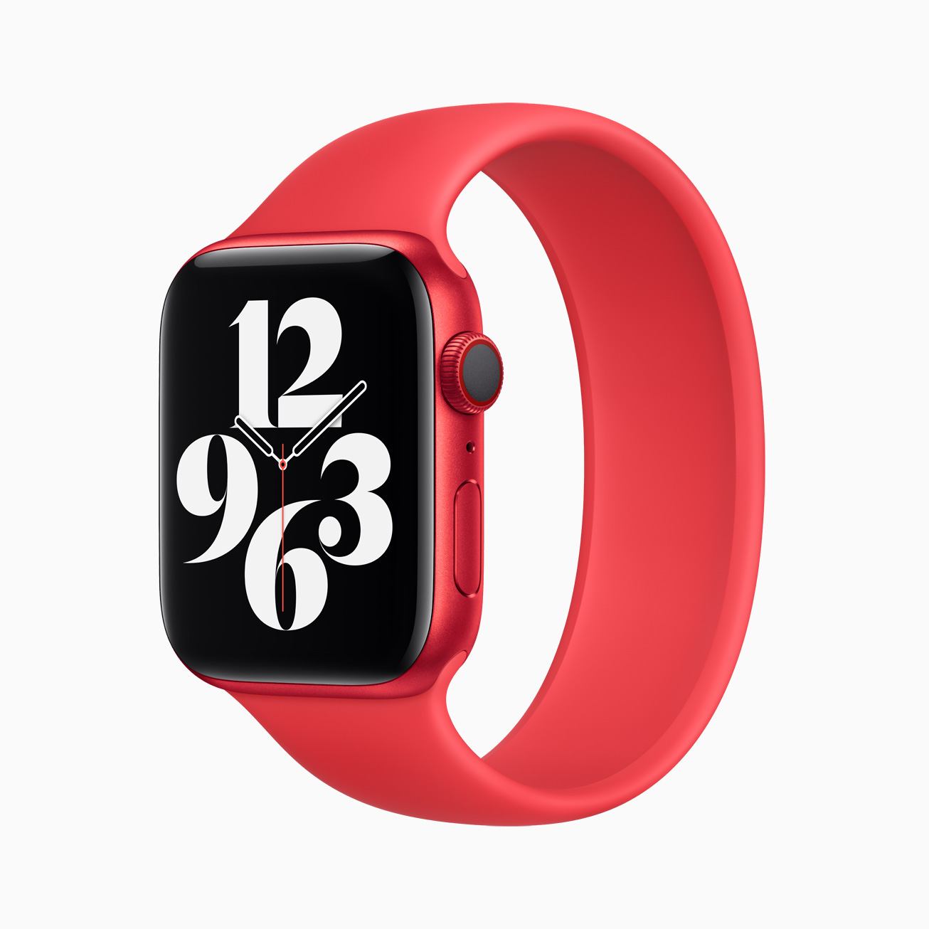 Apple watch series 6 aluminum red case 09152020