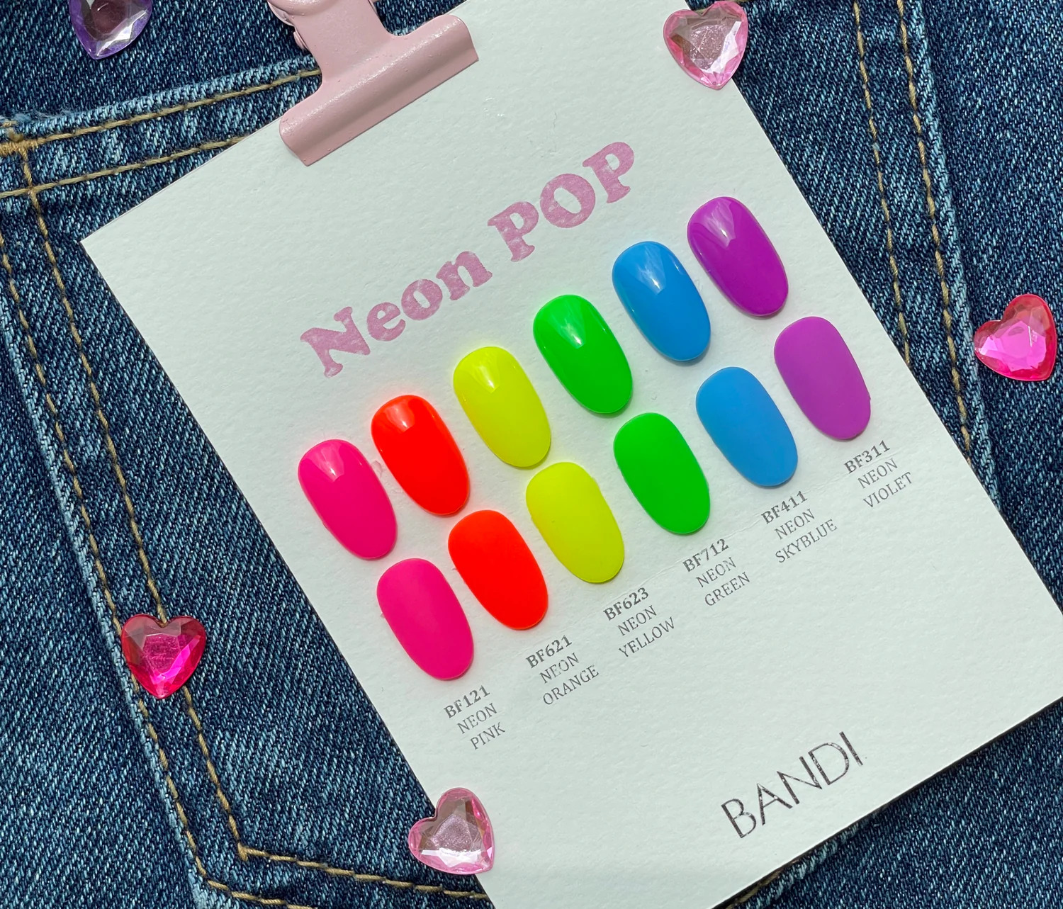 BANDI Neon Pop салон Пальчики