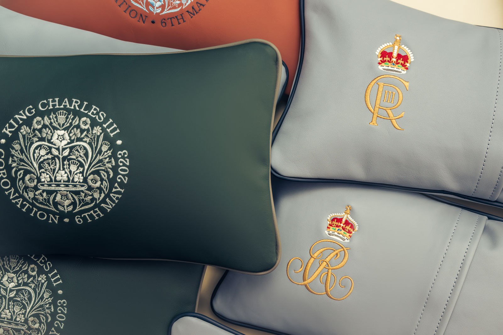 Bentley limited edition handcrafted car cushions King Charles III coronation 3
