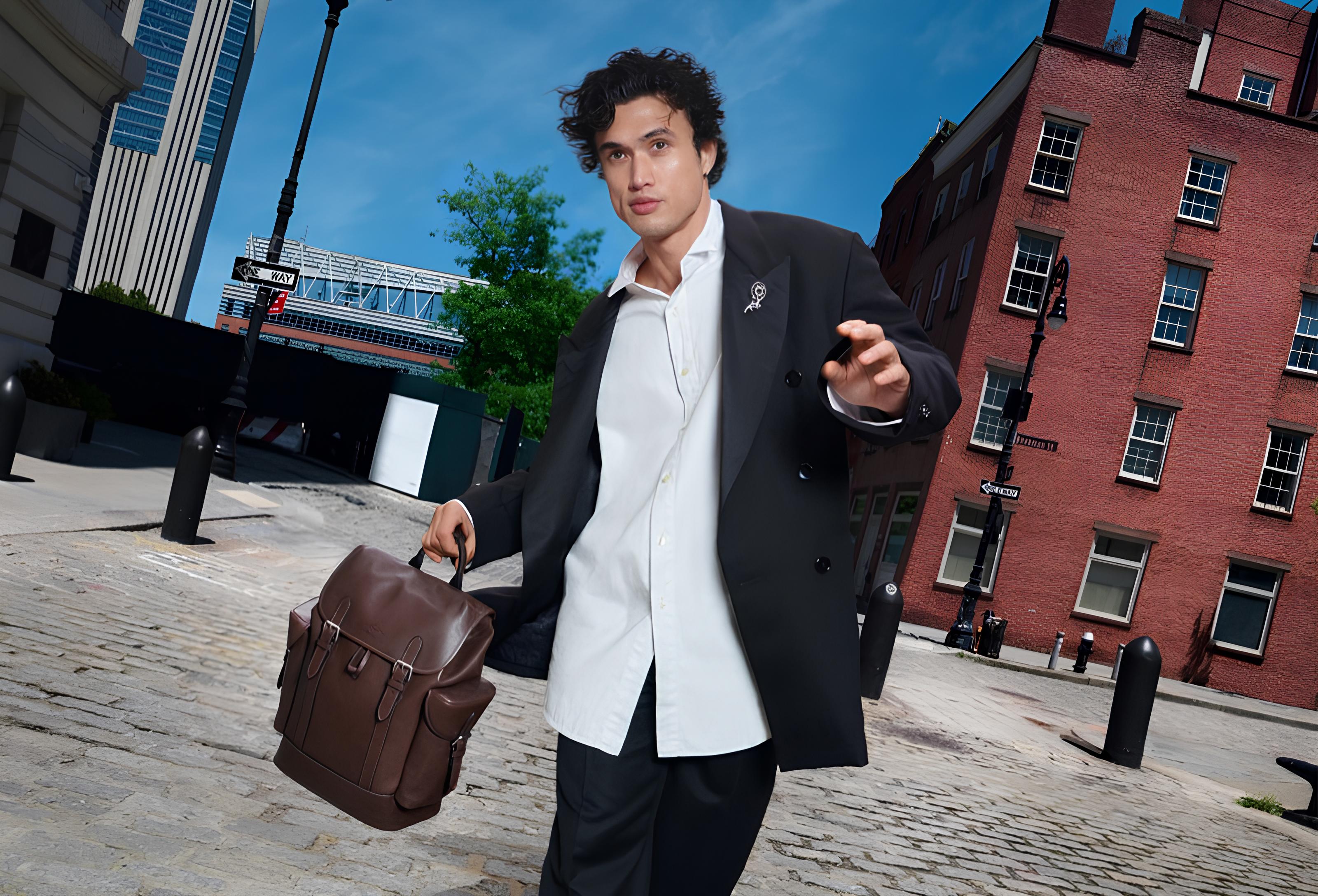 Charles Melton Coach Fall 2024 Campaign 001