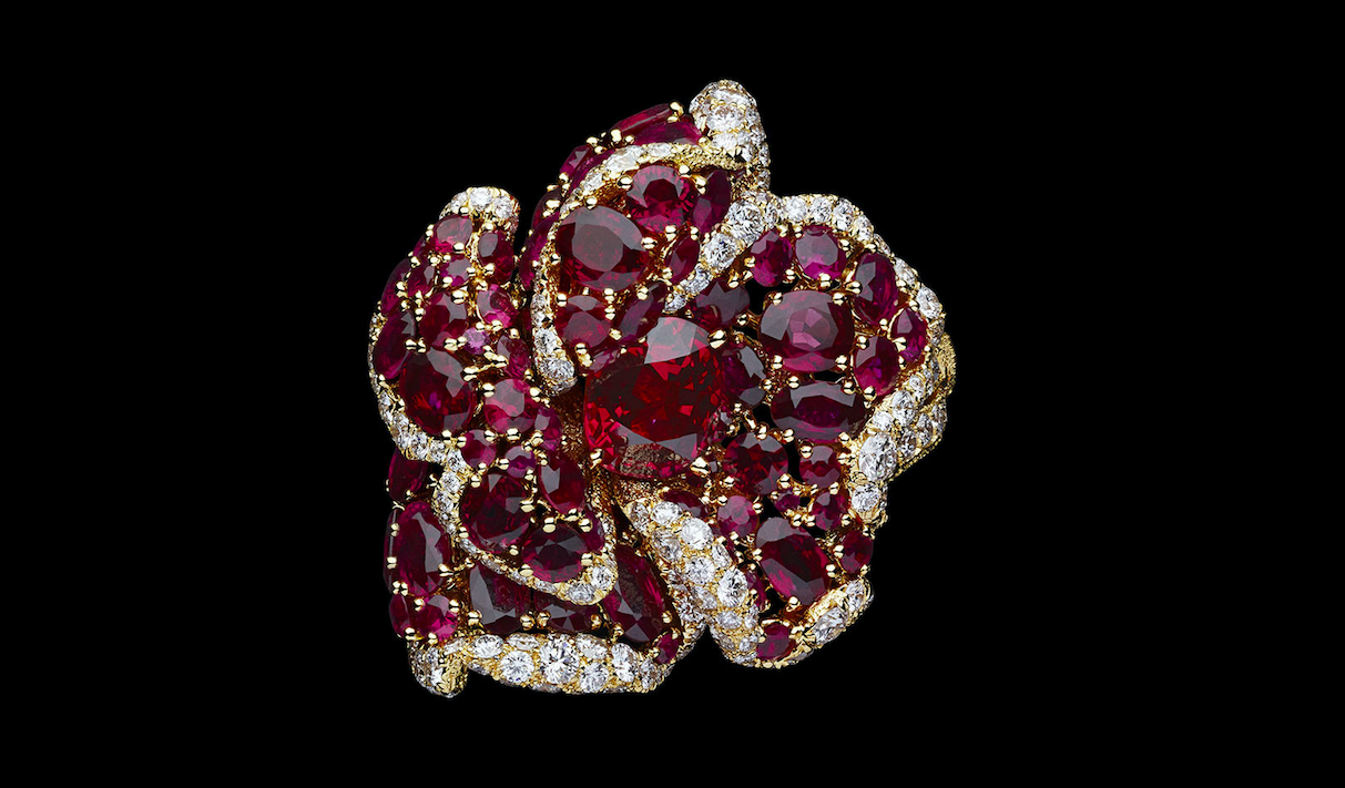 DIOR RoseDior highjewelry collection ring 2021 