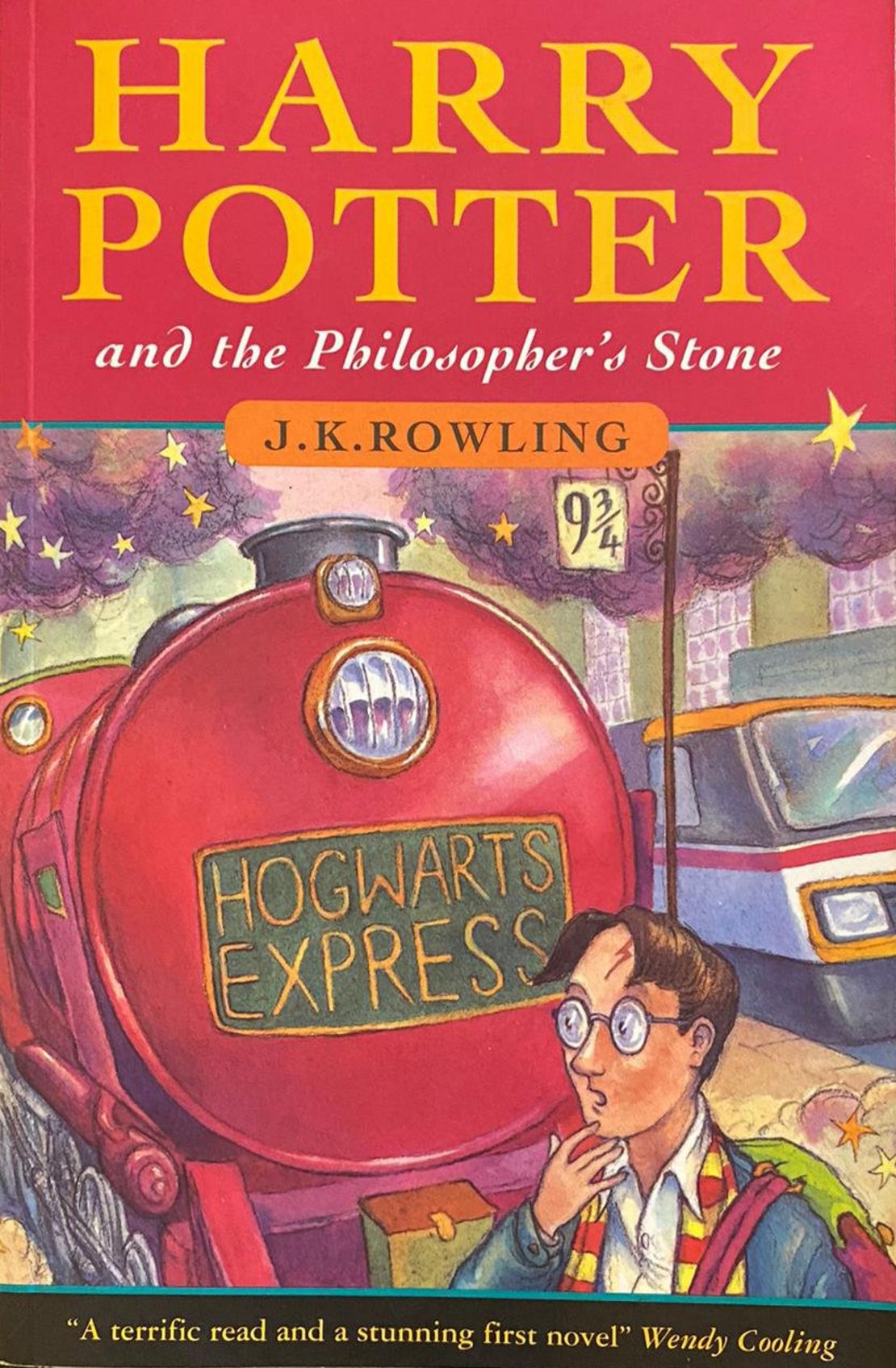 Harry Potter and the Philosophers Stone Original Cover Artwork 2