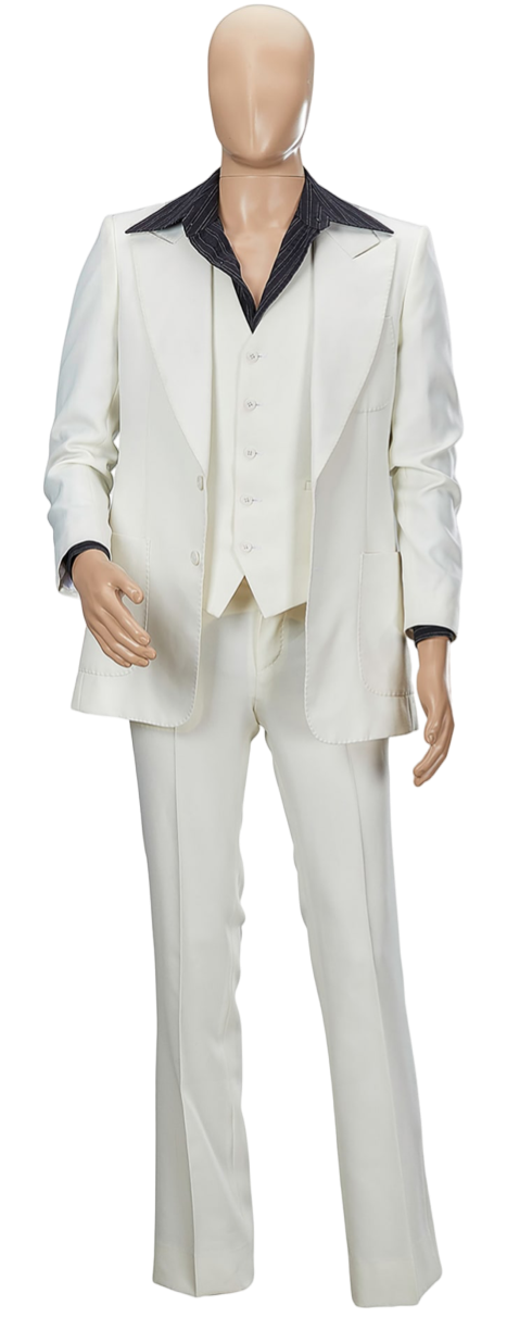John Travolta white suit Saturday Night Fever 