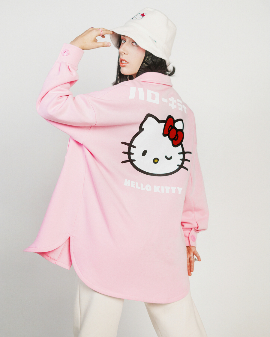 KATE CLAPP WEARING ТВОЕ x Hello Kitty 03