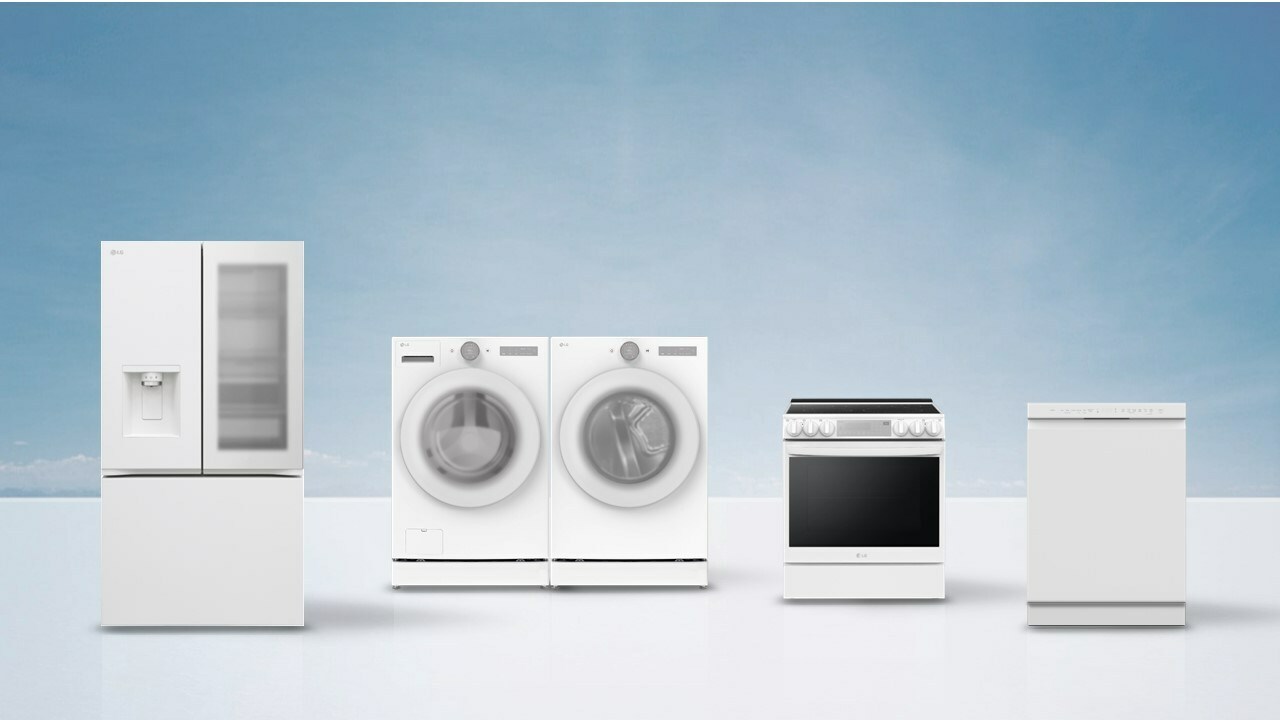 LG New Minimalist Design Appliances