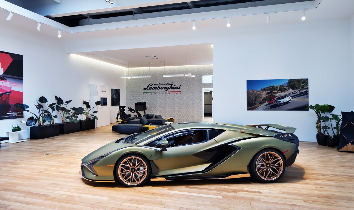 Lamborghini Lounge New York City 1