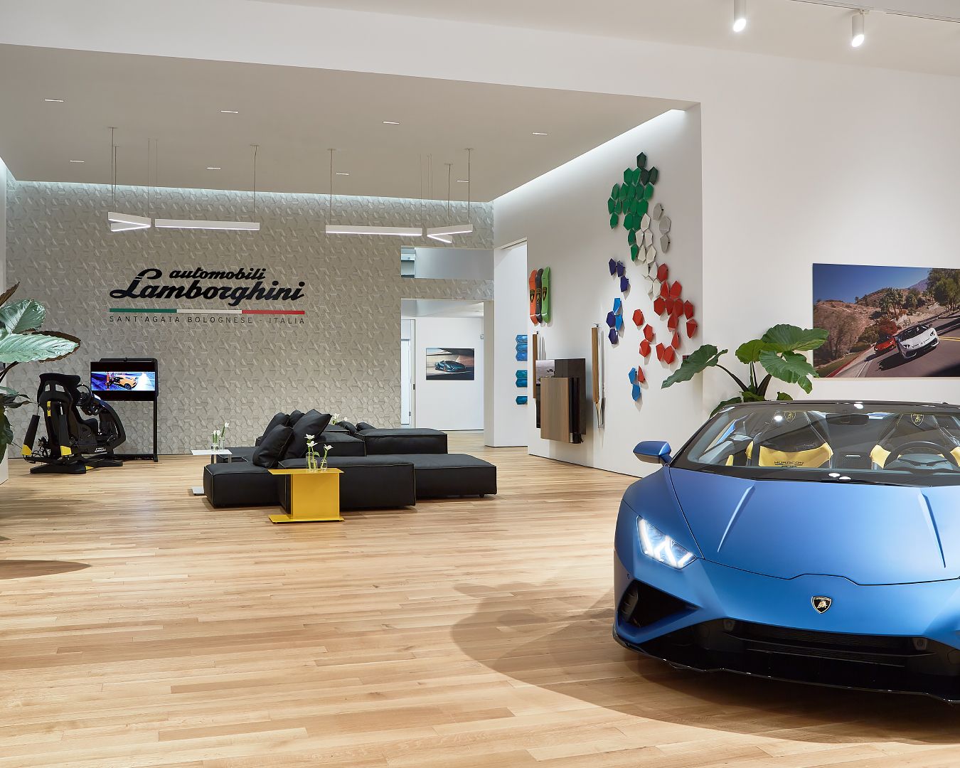 Lamborghini Lounge New York City 4