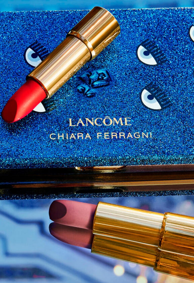 Lancome X Chiara Ferragni holiday 2020 makeup collection 7