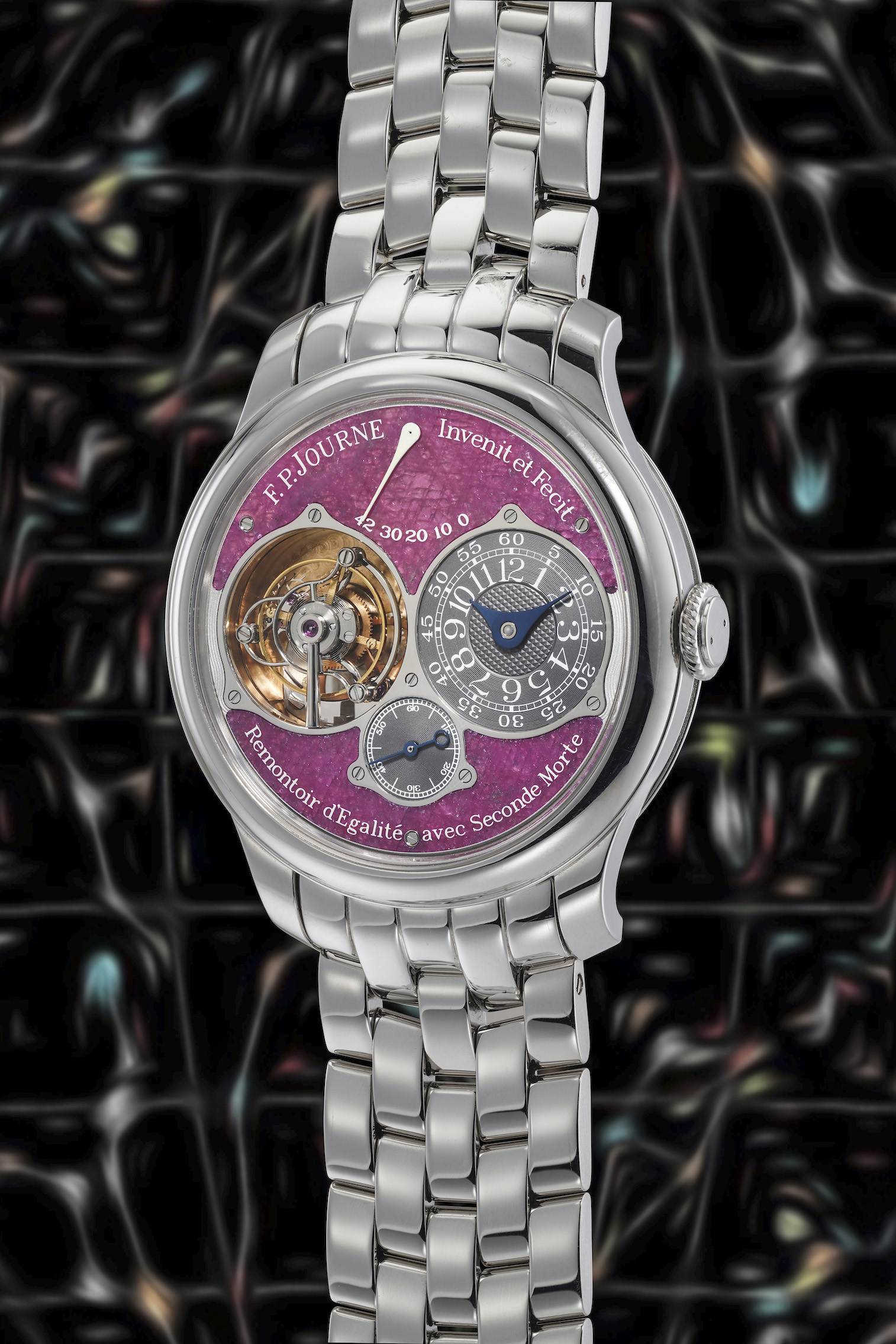 Lot 116 F.P. Journe Tourbillon Souverain A majestic and extremely rare tourbillon wristwatch