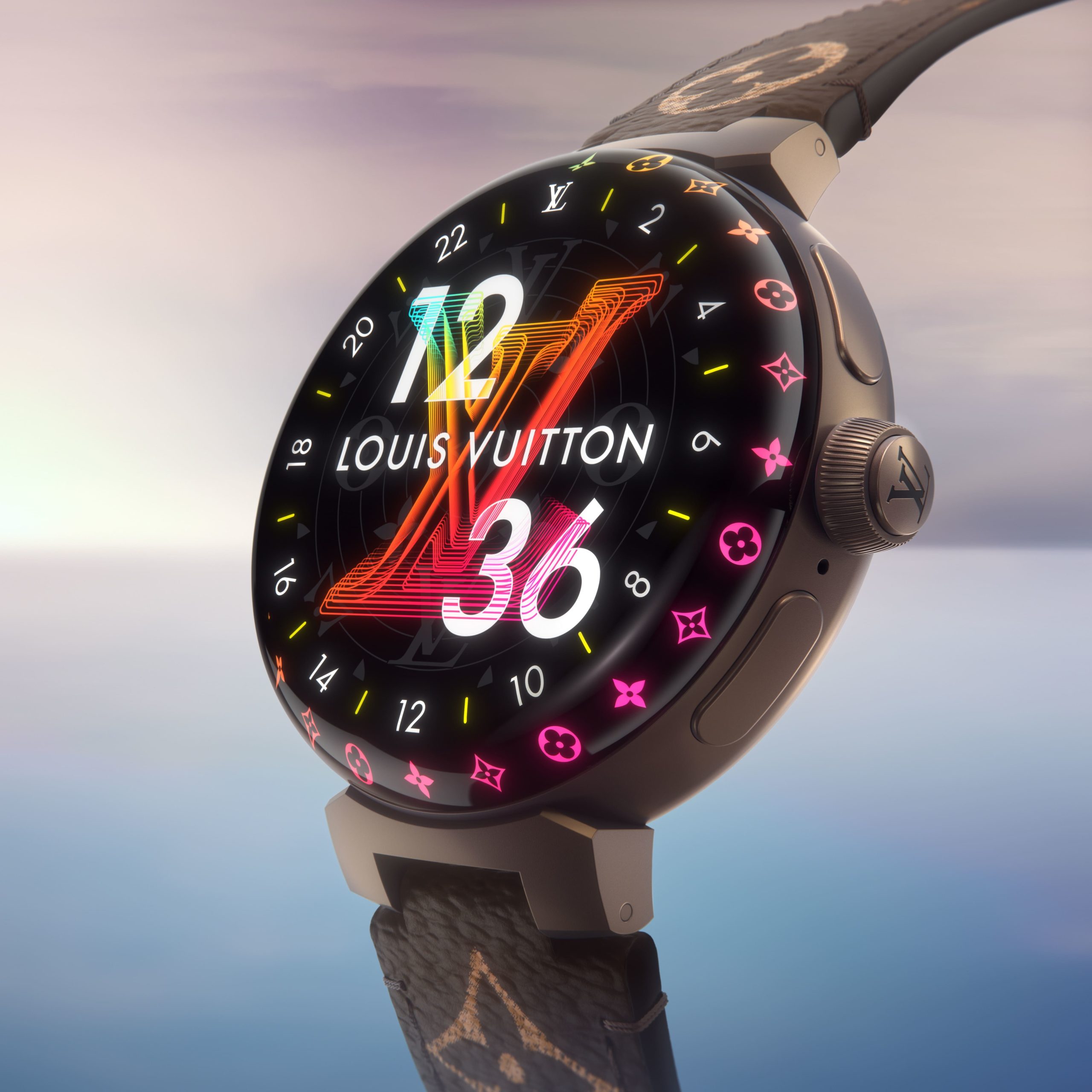 Louis Vuitton new smartwatch Tambour Horizon Light Up 2022 1