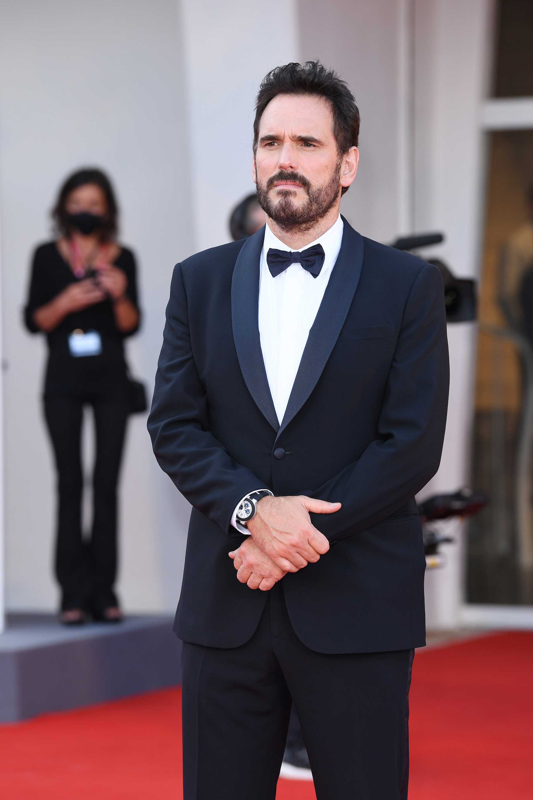 VENICE, ITALY - SEPTEMBER 02: Venezia77 Jury Member Matt Dillon walks the red carpet ahead of the Opening Ceremony and the "Lacci" red carpet during the 77th Venice Film Festival at  on September 02, 2020 in Venice, Italy. (Photo by Daniele Venturelli/WireImage,)