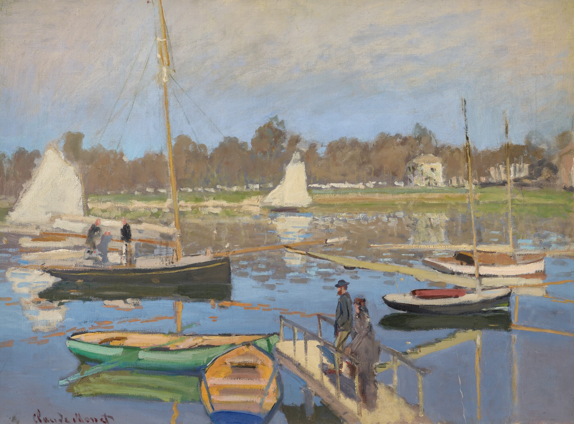 Monet Le bassin d Argenteuil