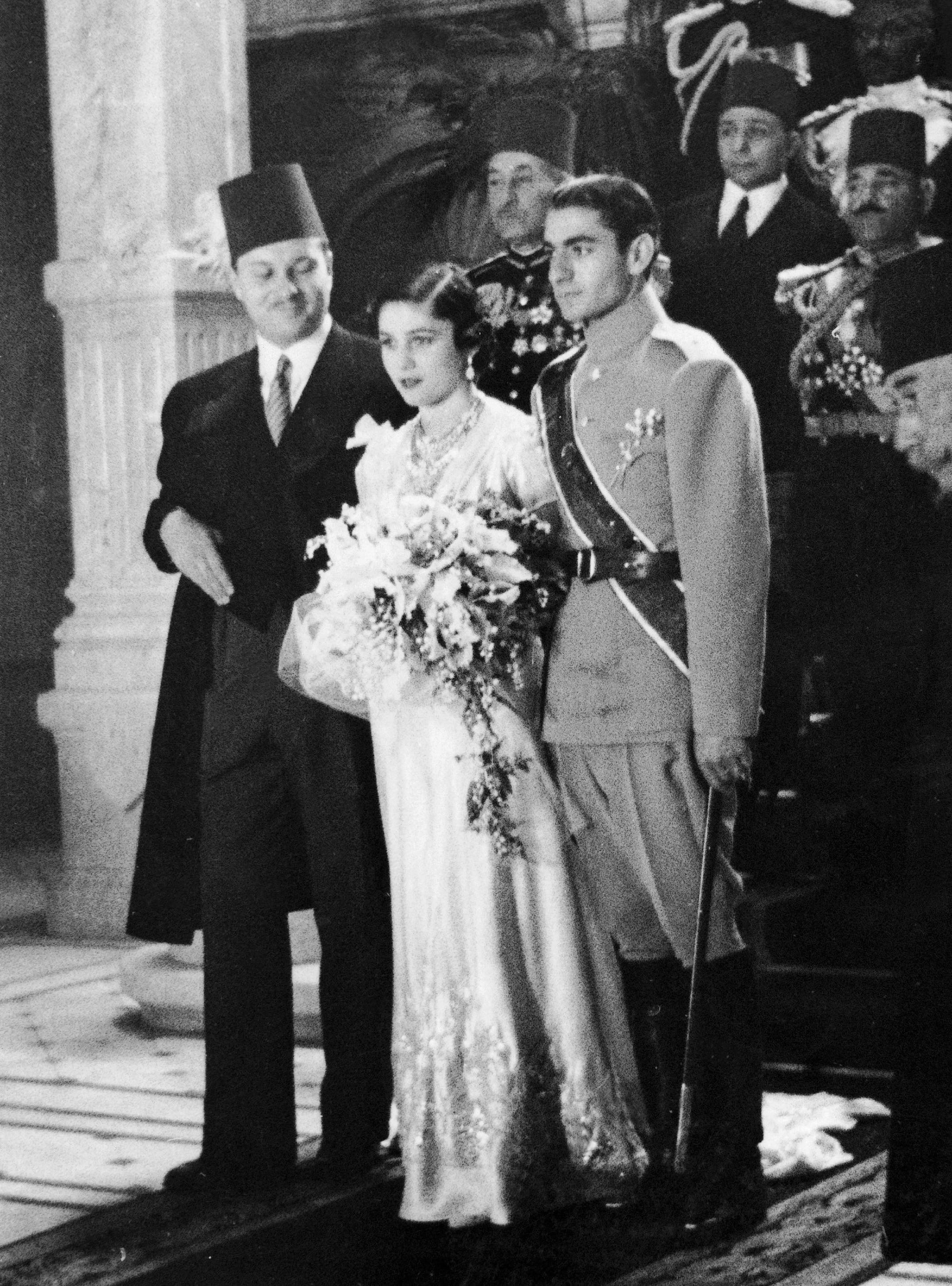 Princess Fawzias wedding on 15 March 1939