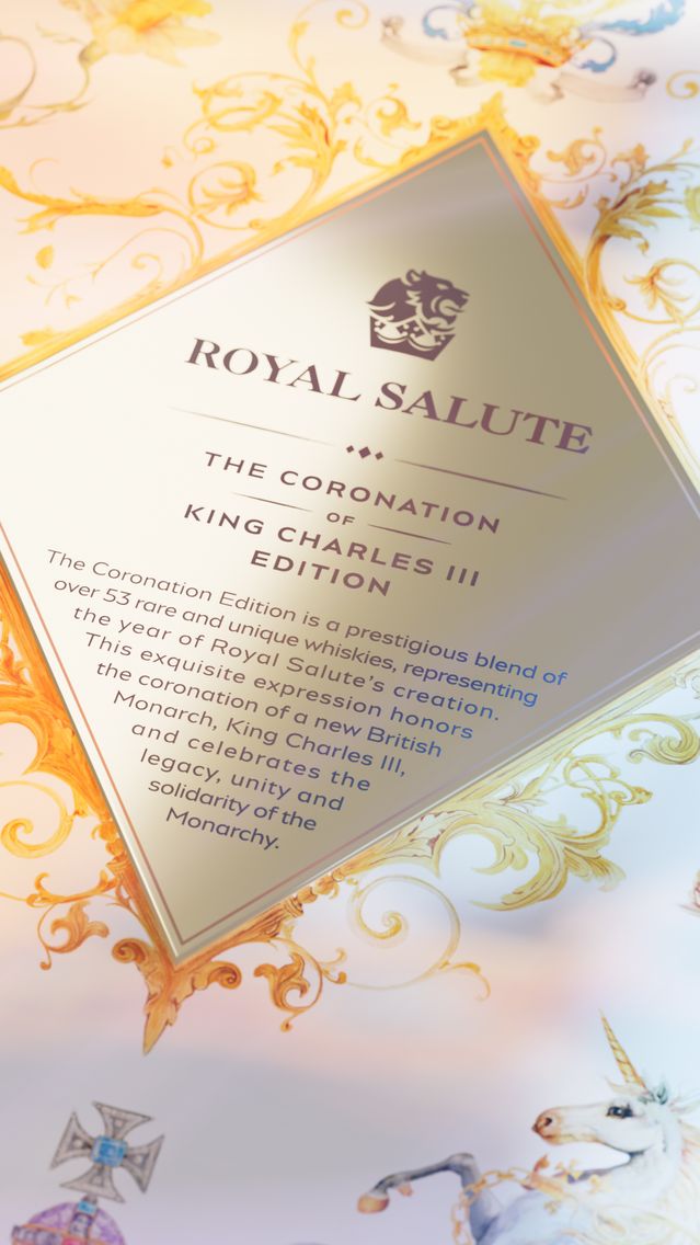 Royal Salute Coronation of King Charles III Edition 2