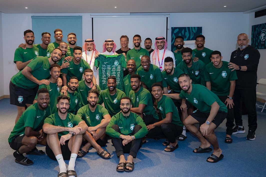 Saudi Arabian team World Cup 2022 3