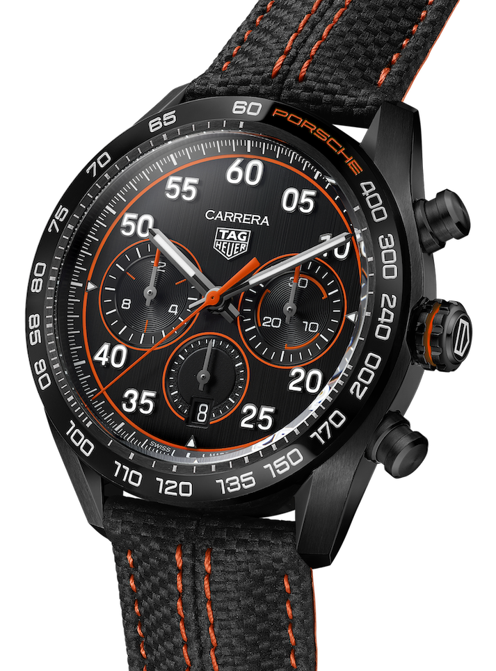 TAG Heuer Carrera Chronograph x Porsche Orange Racing 2023