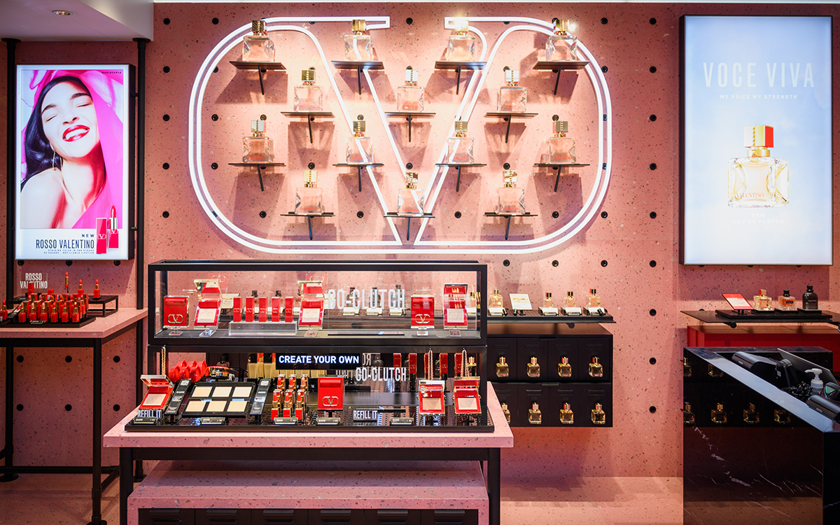 Valentino Beauty Boutique first ever Hong Kong