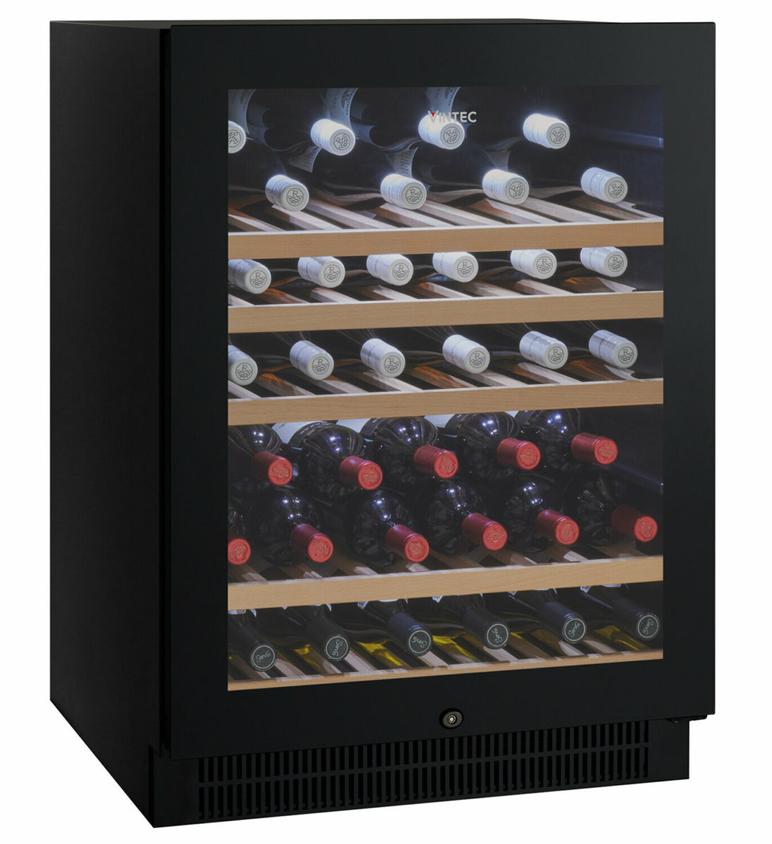 Vintec 50 Bottle Wine Storage Cabinet Black 