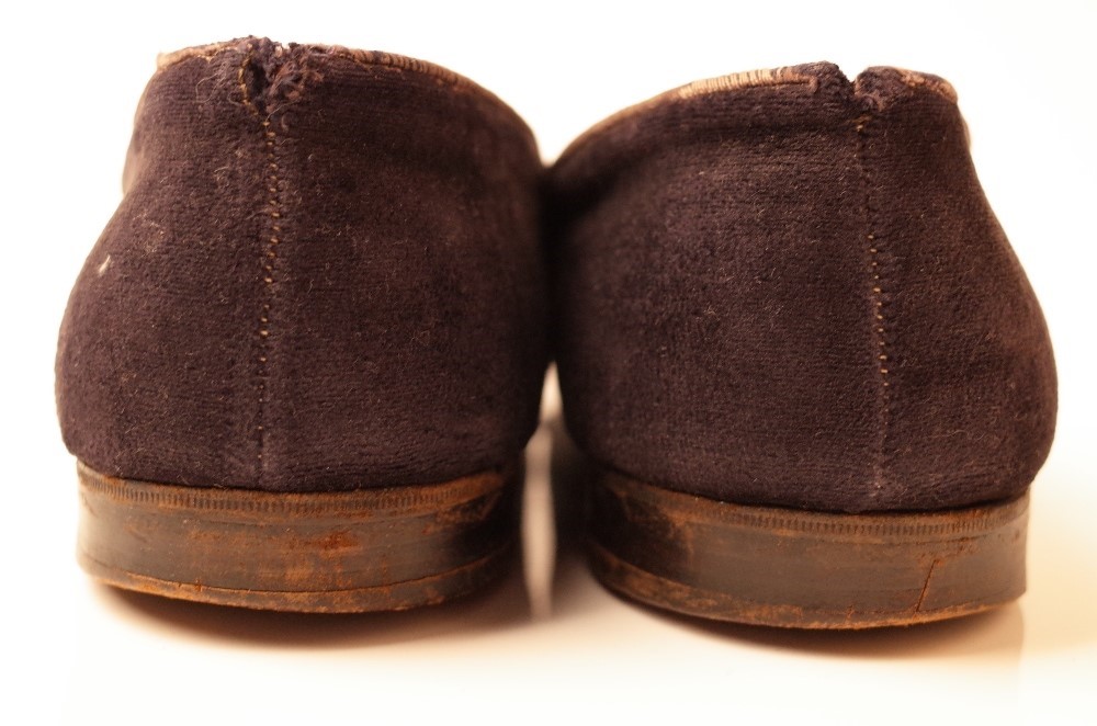 Winston Churchills velvet slippers 2