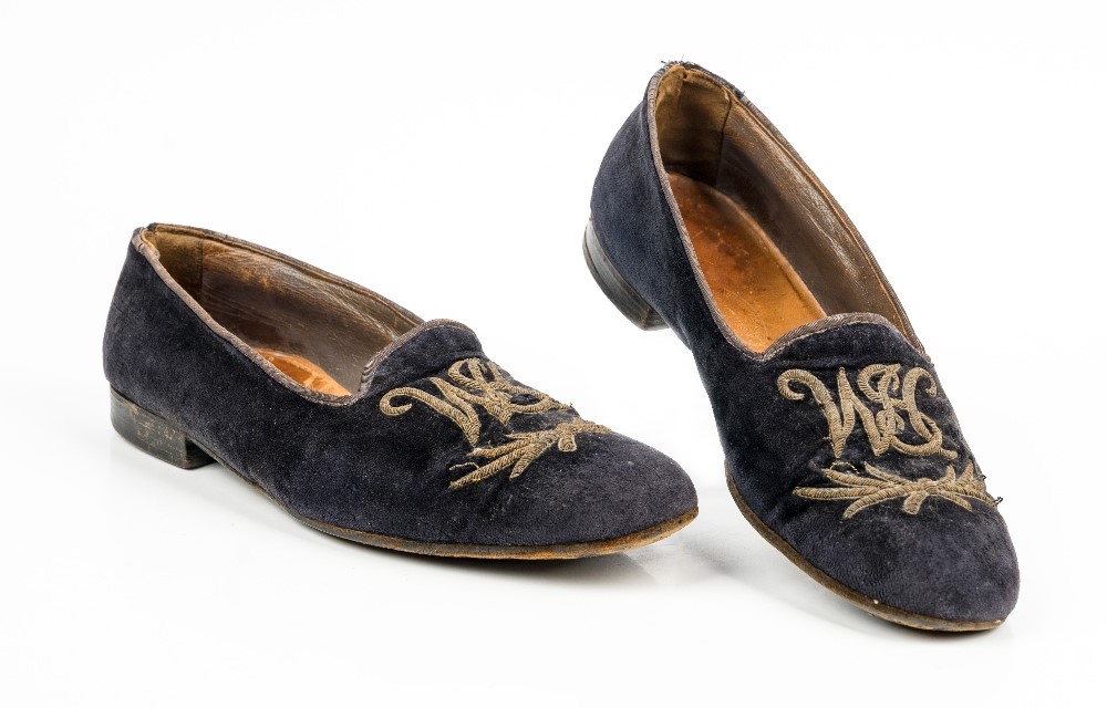 Winston Churchills velvet slippers 5