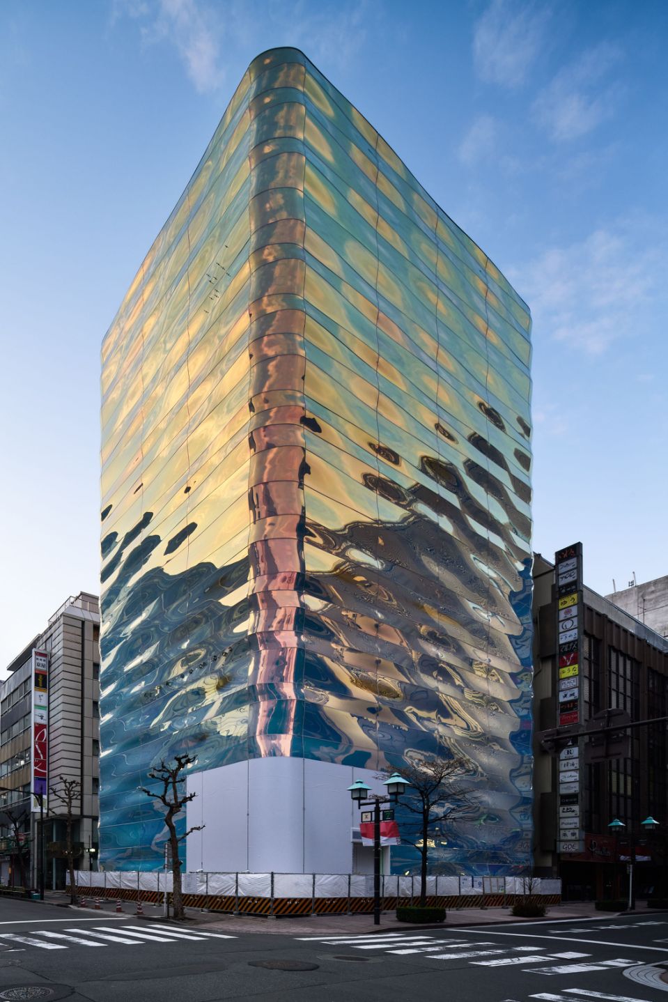 new glass tower Louis Vuitton in Ginza