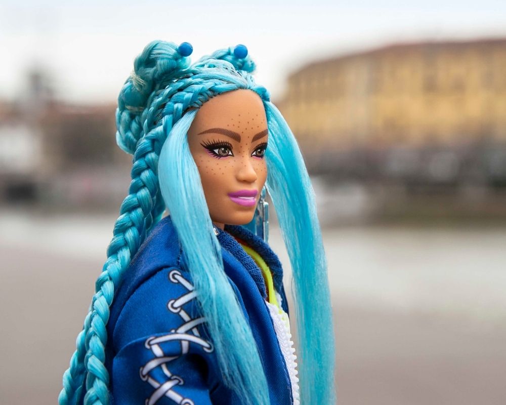 barbie extra Alfaparf Milano blu