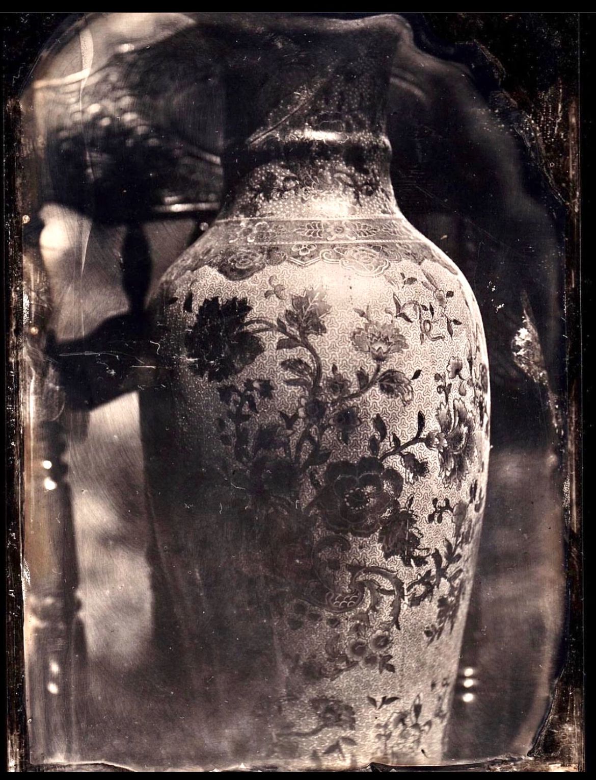 Китайская ваза. 60х45 см. Прямая печать