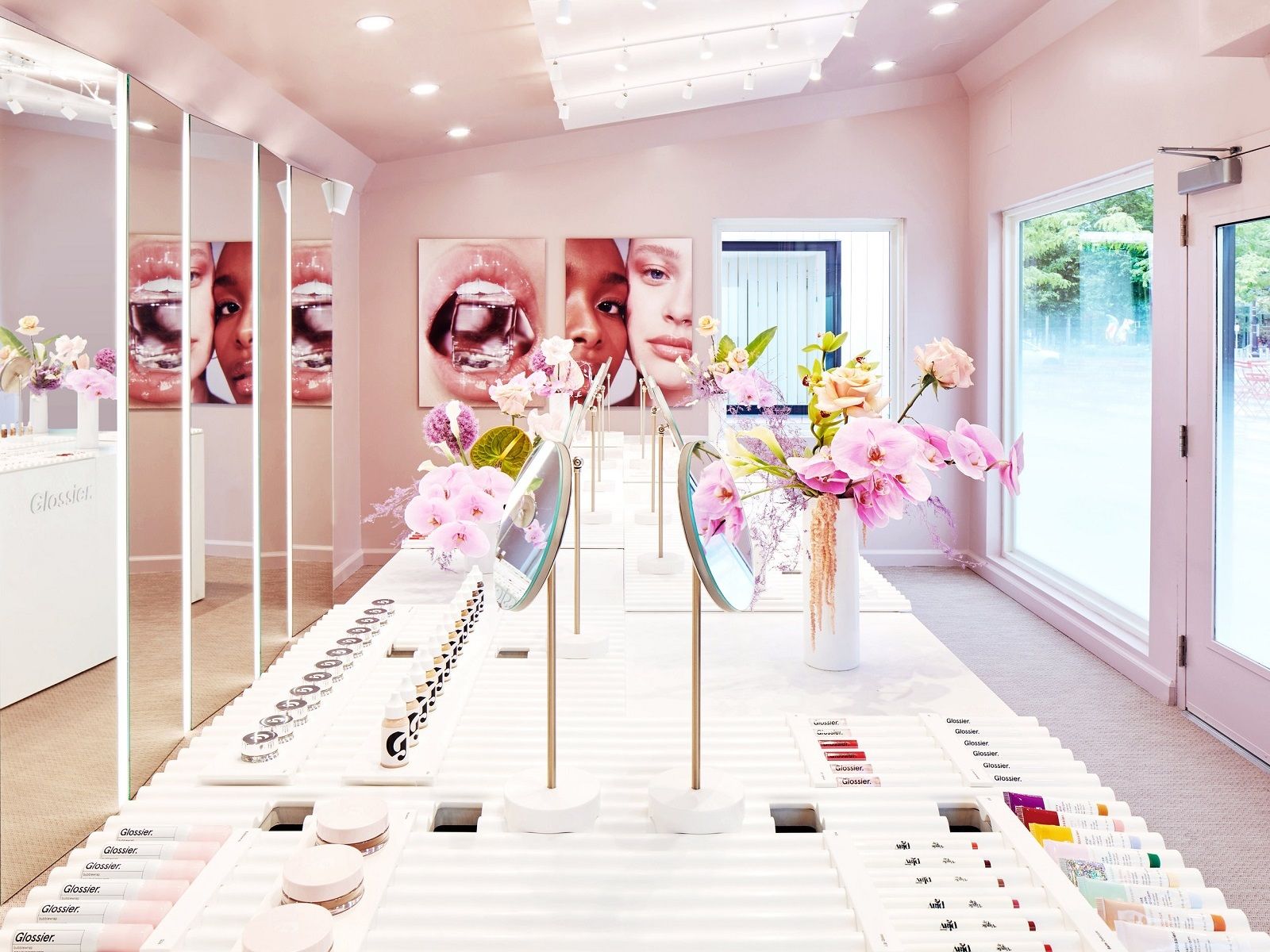 glossier stores