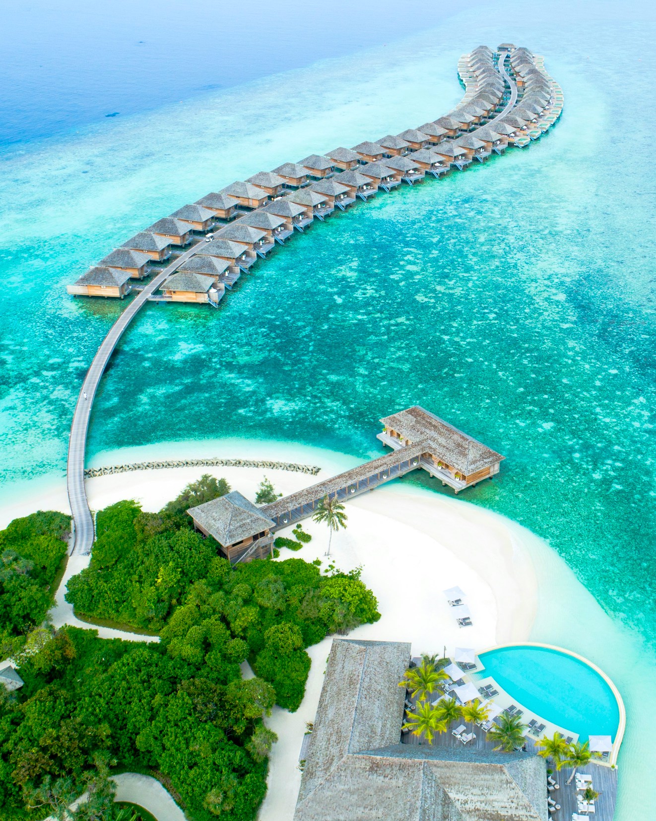 роскошный отель Мальдивы