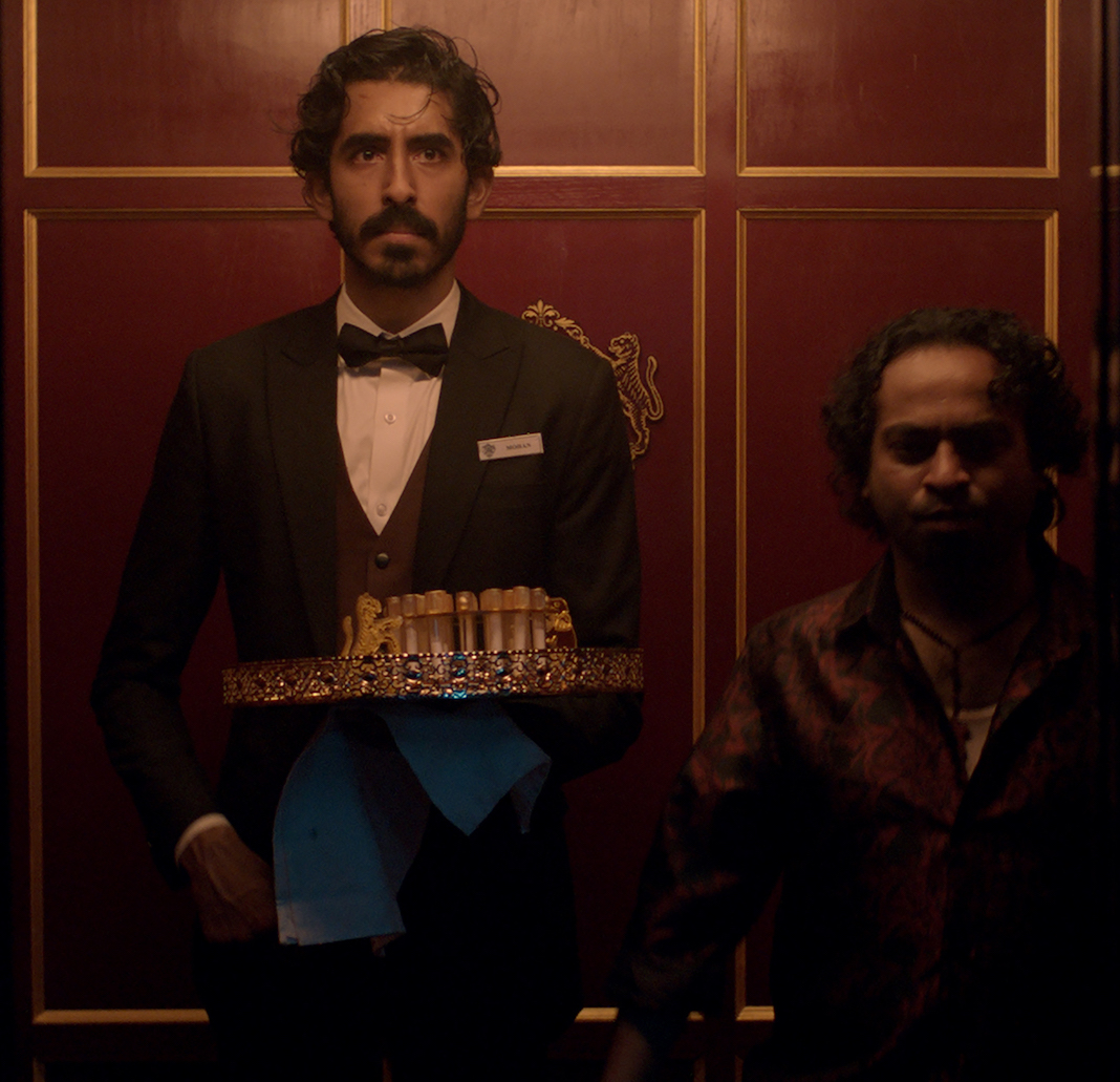 L to R: Dev Patel is Kid and Pitobash is Alphonso in MONKEY MAN, directed by Dev Patel